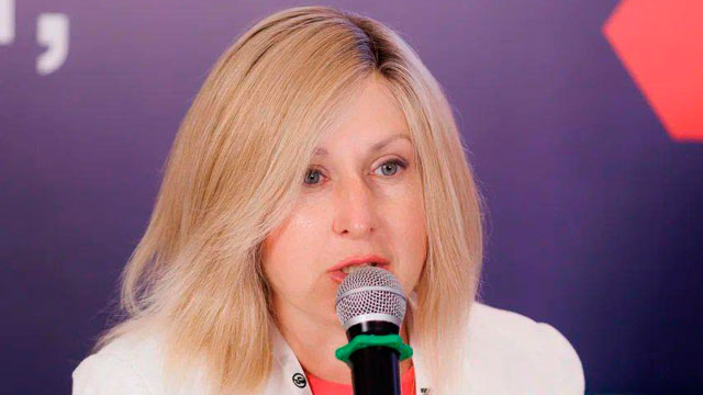 Елена Межуева на конференции ИД Коммерсантъ